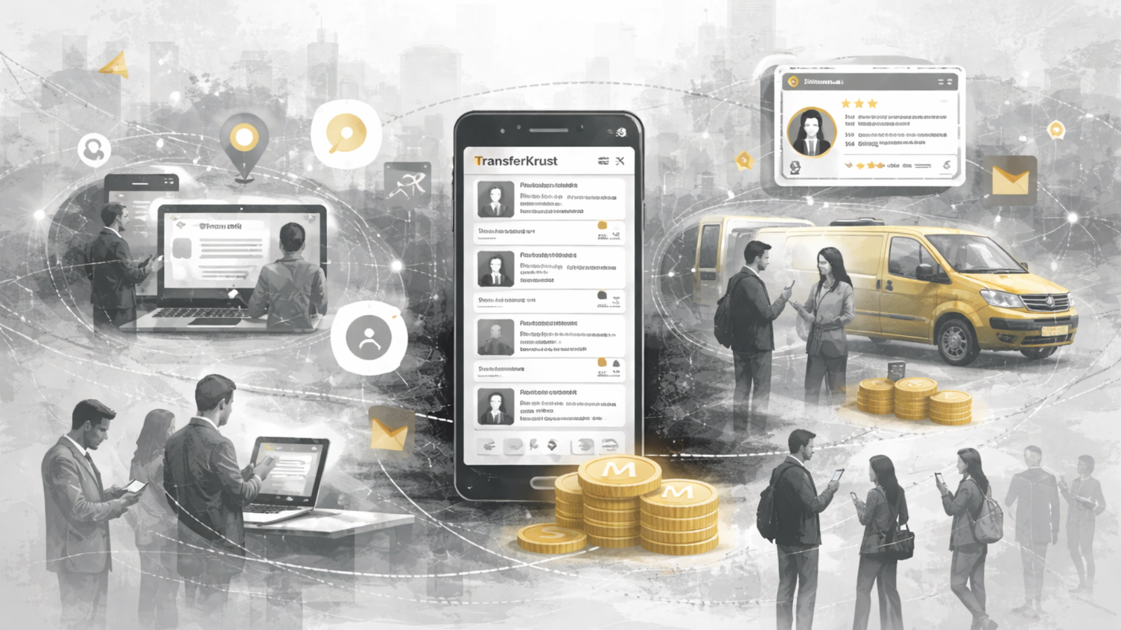 How the TransferKrust Platform Works